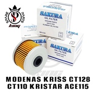 ORI MODENAS OIL FILTER KRISS GT128 CT110 KRISTAR ACE115 OIL FILTER PENAPIS MINYAK KRISS