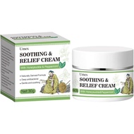 Soothing Relief Cream - Natural Herbal Formula for Sensitive Skin, Cooling Moisturizer to Comfort & 