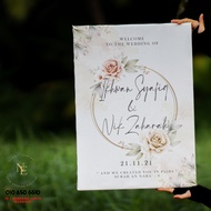 WEDDING BOARD WELCOME BOARD SIGNAGE WEDDING A2