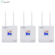 3X CPE903 Lte Home 3G 4G 2 External Antennas Wifi Modem CPE Wireless Router with RJ45 Port and Sim Card Slot EU Plug