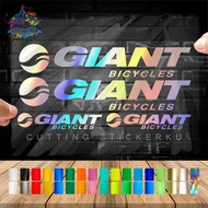 Cutting Stiker Giant Variasi Sepeda Sticker Frame Aksesoris Body Mtb Lipat