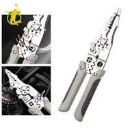[Asiyy] Wire Hand Tool Wiring Tool Electrician Pliers Wire Tool for Crimping Coiling