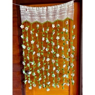 Jcraft flower Window Curtain Door Knitted crochet curtains Decoration