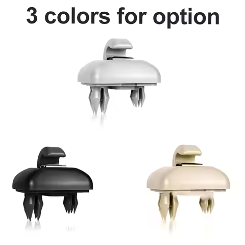 Auto Sun Visor Clip Hook Bracket Hanger replacement for Audi A1 A3 A4 A5 Q3 Q5(8E0 857 562)A7 B6 B7 