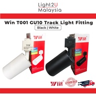 WiN Track Light T001 GU10 Fitting Casing (White/Black)