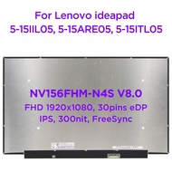 15.6 ''IPS NV156FHM-N4S Laptop LCD Screen B156HAN02.1 AA FA ZA N156HCA-EAC C1 LP156WFH-SPP3 For Leno