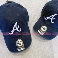 glitter 47Brand MLB Atlanta Braves Old Cap Baseball 47