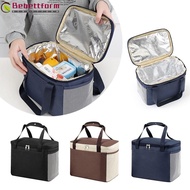 BEBETTFORM Insulated Lunch Bag Reusable Travel Adult Kids Lunch Box