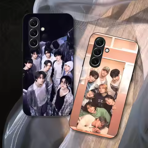 Kpop S-Stray K-Kids Phone Case For Samsung S 24 fe 25 Ultra plus 20 lite 21 30 22 23 24 22 Ultra 5G 