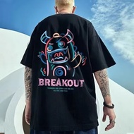 T-SHIRTS LATEST BREAKOUT SHORT-SLEEVEDBIG SIZE FOR MEN AND WOMEN PREMIUM OVERSIZE T-SHIRTS FOR MEN A