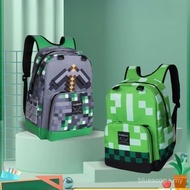 Minecraft Large-Capacity School Bag Ridge Protection Fashion Backpack