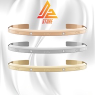DW v6 Classic Lumine ring with name engraved upon request unisex Titanium 316L doublebag