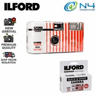Ilford XP2 Super Single Use Disposable Camera with 27 Exposures Black & White