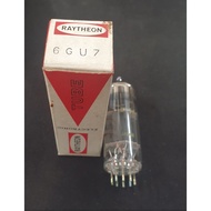 Raytheon Tube Vintage 6GU7 Dual Triode Medium MU Original and New - Cardboard Not Good