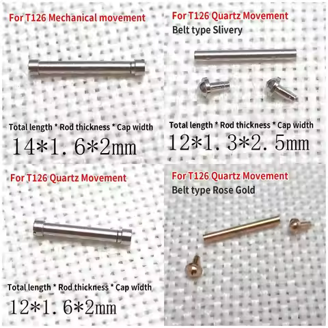 High Quality Metal Watch Band Strap Screw For Tissot Bellissima T126 Watch Repair Tool Accessories F