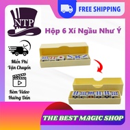 TRI Magic box of 6 dice as desired, prophetic dice box