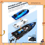RC Boat HJ808 2.4Ghz 25km/H High-Speed Remote Control Racing Ship Water Speed Boat Kids Model Toys