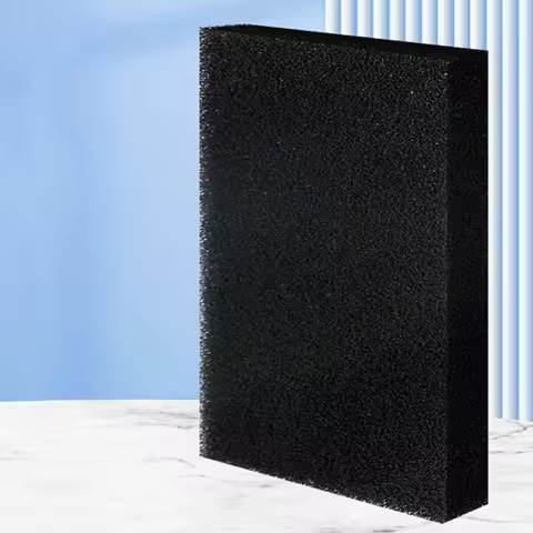 Aquarium Filter Sponge Biochemical Cotton Black Fish Tank Pond Bio Foam Media Water Pump Filter Pad 