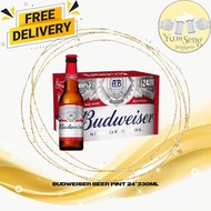 Budweiser Beer Pint 24*330ml (BBD: 06/2026)