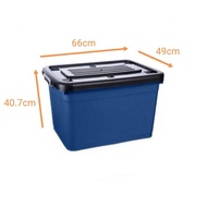 ⭐️READY STOCK⭐️ Century Storage Box With Wheel 80 Litres - 7999SC