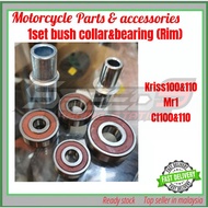 1SET COLLAR&BEARING HUB RIM KRISS110/KRISS120/KRISS100/MR1/CT100/CT110/GT128
