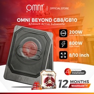 Audio Kereta OMNI BEYOND GB Series 8"/10" Underseat Active Subwoofer 8/10 Inch - GB8/GB10