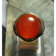 Red Baron - Agate Ring