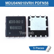 5pcs 04N010 MDU04N010 PDFN56 MDU04N010VRH PDFN 40V/100A N-Channel MOSFET New Original
