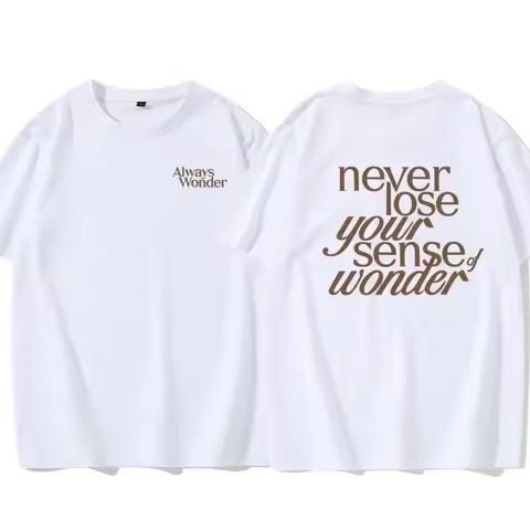 2025 NEW Thai Drama The Secret of Us LingOrm Ling Ling Kwong Same T-shirt Short Sleeved Always Wonde