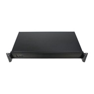 1U Short Rack Mount Server Chassis 250mm Depth For Mini ITX Motherboard