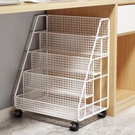 She Shelf Can Bookcase Mobile Baby Under Desk Household Zone Drawing Bookshelf Wheels Reading Rack S