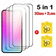 【cw】 Front and Camera Tempered Glass For iPhone 13 Pro Max Mini 2021 Screen Protector   Camera Lens Glass For iPhone13 Pro Max Film