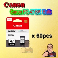 BULK [GENUINE] [ORIGINAL] CANON PG47 / PG 47/ PG-47 BLACK / CL57 / CL-57 / CL 57 COLOR / CL57S CL-57