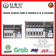 Mixer AUDIO ONE E-SERIES 6 & 8 CHANEL ORIGINAL Warranty- 8chnel