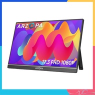🌟全新行貨🌟ARZOPA - 阿卓帕 A1 MAX 17.3吋 全高清 IPS HDR RGB USB-C Type C 便攜式顯示器 內建揚聲器 帶支架 遊戲顯示器 筆記型電腦便攜式顯示器