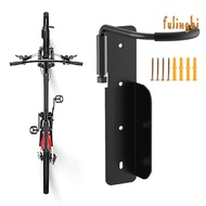 (fulingbi)Garage Wall Mount Bike Rack Vertical Bike Display Hanging Hook Garage Wall Hanger for Helmet Universal Bicycle Parking Rack