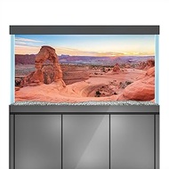 Aquarium Background Stickers - Rock, Arch, Mountain, Canyon - Fish Tank Reptile Terrarium Decor Post