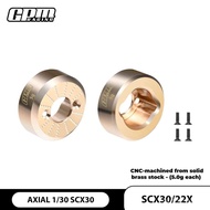 AXIAL 1/30 SCX30 Brass Rear Axle Hub