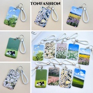 TONFASHION Credit Card Holders, Plastic Business Card Holder, Cute ID Card Sleeve Child