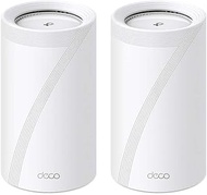TP-Link WiFi 7 Deco BE85(2-pack) Mesh WiFi Router, BE19000Mbps Tri-Band, 320MHz Channels, 10Gbps Com