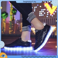 AIME Men/Women students ghost dance luminous shoes USB rechargeable led light sneaker Women's Shoes