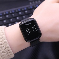 Jam tangan wanita Fashion/Jam tangan wanita Fossil Digital Touchscreen  Magnet free box dan baterai 