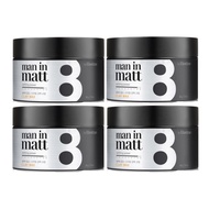 Elastine Man In Matt Hair Wax 80g x 4 - Clay Wax