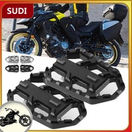 [Ready now] Motorcycle Wide Footrest CNC Aluminum Alloy Pedals Fit for Suzuki DL650 DL1000 V‑STROM 6