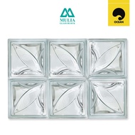 GLASS BLOCK MULIA / GLASS BLOK KACA 1 DUS (6 BUAH)