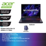 Acer Predator Helios Neo 16 PHN16-72-78NU 16" WUXGA 165Hz Gaming Laptop ( i7-14700HX, 16GB, 1TB SSD,