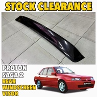 Proton Saga 2 LMST Aeroback 2004-2008 Rear Windscreen Visor Spoiler Wing 1Pcs Cermin Belakang Cover