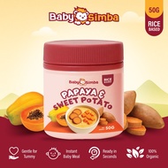 BABY SIMBA Tasneem Baby food Baby Rice Porridge Fruit Baby food 6 months 50g