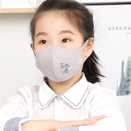 Breathable Kids Girls Mask Children Ice Silk Comfortable Skin Friendly Mask