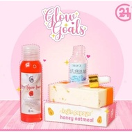 G21 Glass Skin Set (Duo Soap, Rose Toner & Serum)